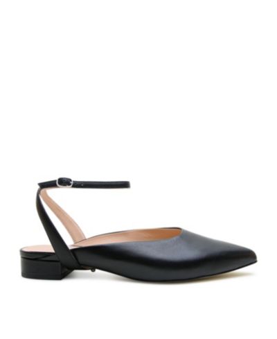 Женские нарядные шлепанцы Alterre Marilyn Black Customizable Point