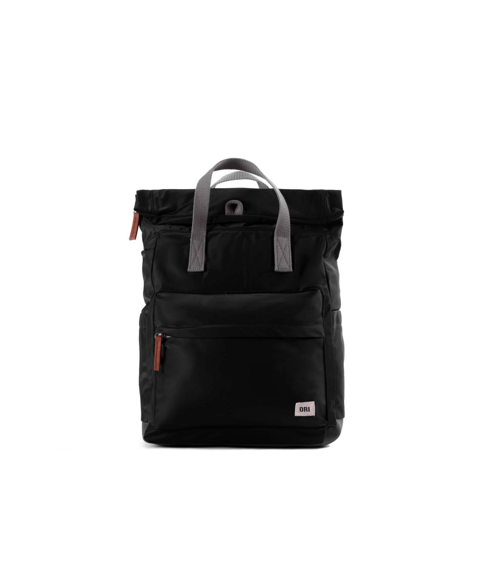 ORI London Canfield Roll Top Backpack in Recycled Nylon