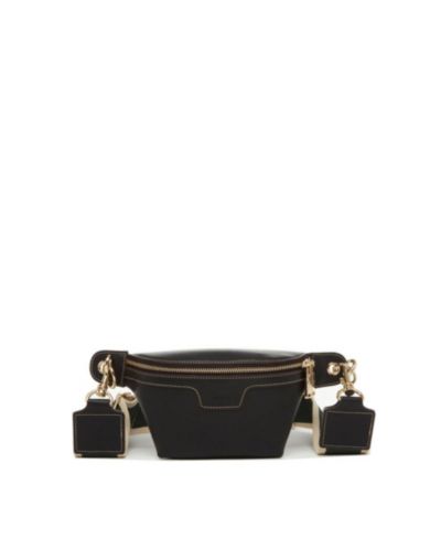 SUSU Leather Crossbody Fanny Pack