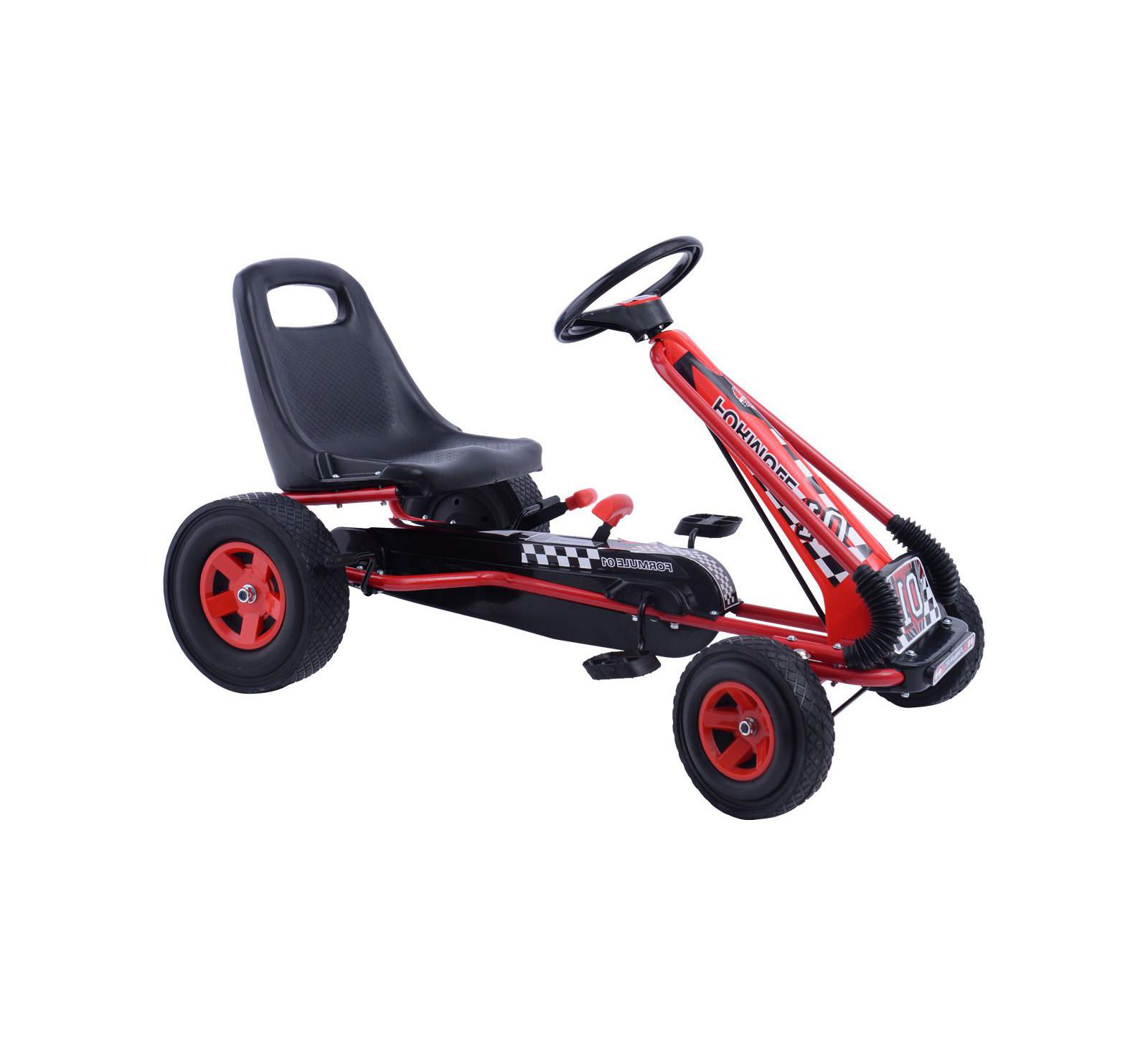 Детский педальный велосипед-картинг 4 Wheels, игрушка для активного отдыха