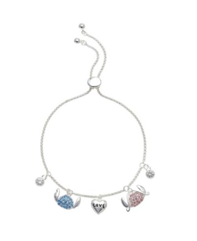 Браслет bolo Disney Cubic Zirconia Stitch Angel Love