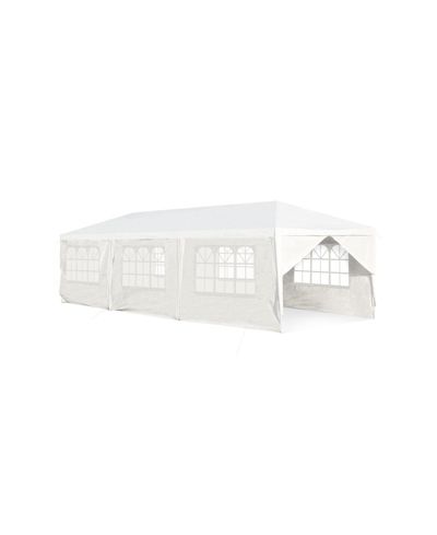 Уличная тентовая палатка Mecale 10 x 30 Feet с 6 съемными боковыми стенками и 2 дверными проемами