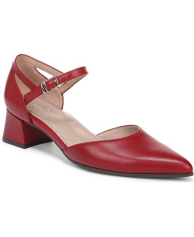 Hearts Flame Red Leather