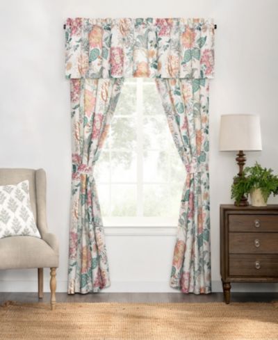 Комплект оконных панелей Rose Tree Komodo Floral, 84" x 50"