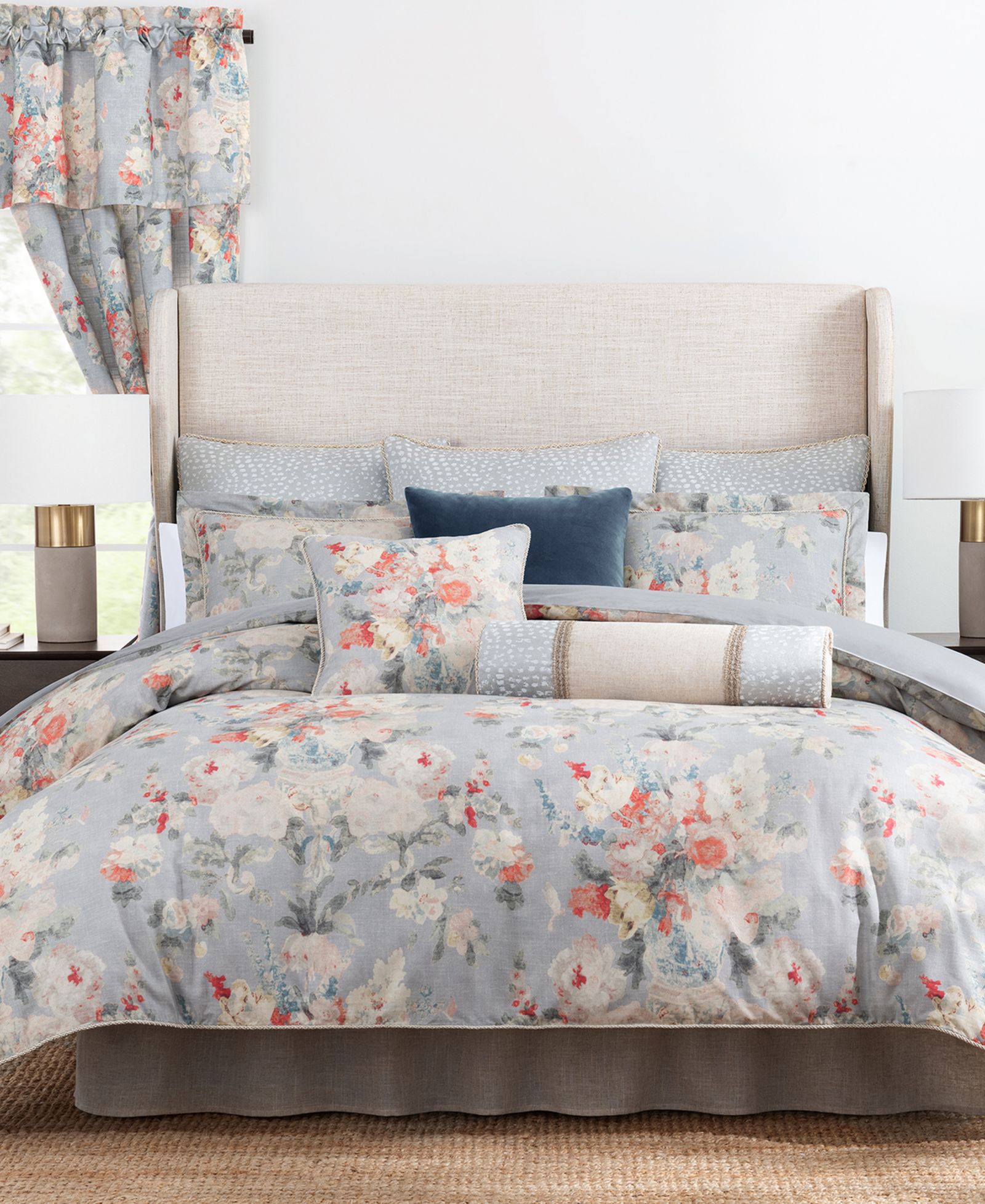 Rose Tree Penelope Floral 4-Pc. Comforter Set, King