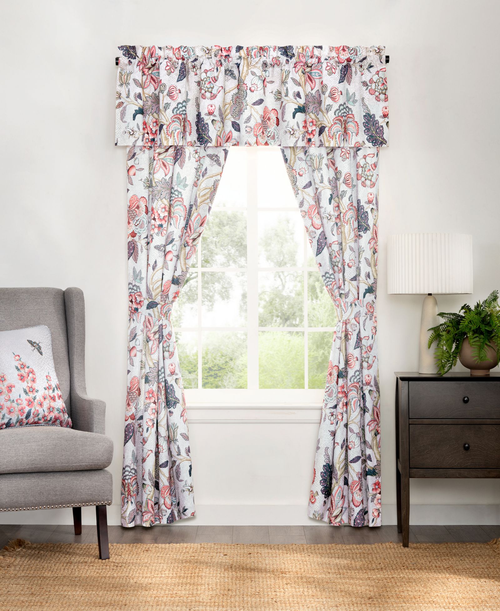Rose Tree Talia Window Panel Set, 84" x 50"