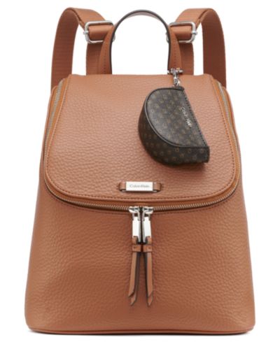 Рюкзак Calvin Klein Zulle Zip-Around с фирменным подвесом