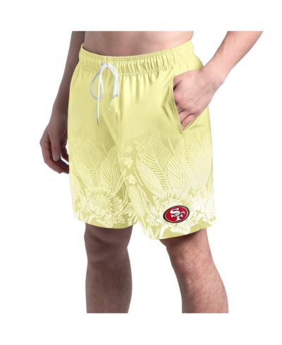 Мужские плавательные шорты Margaritaville Yellow San Francisco 49ers Lagoon Fiesta