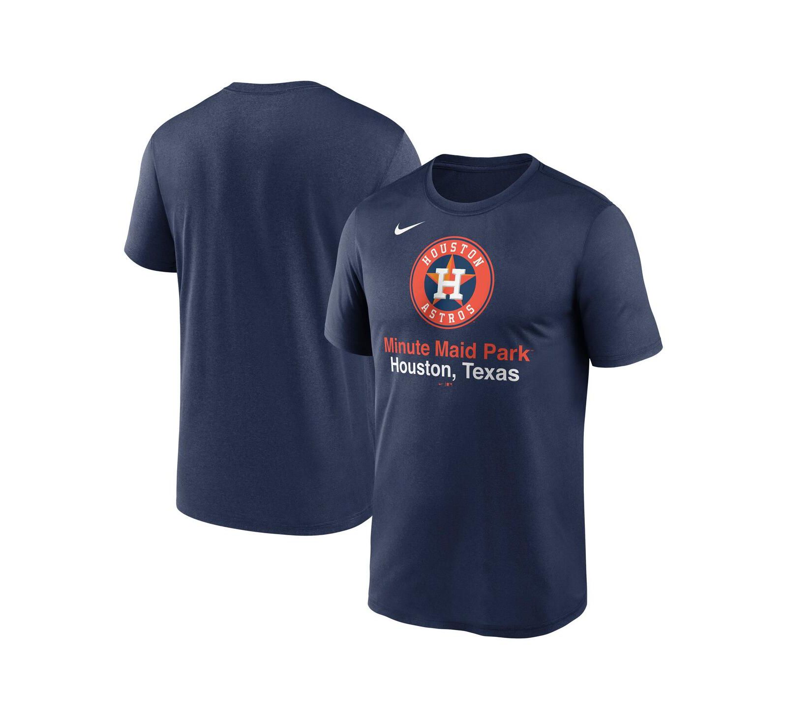 Nike Мужская спортивная футболка Houston Astros Stadium Legend, темно-синяя