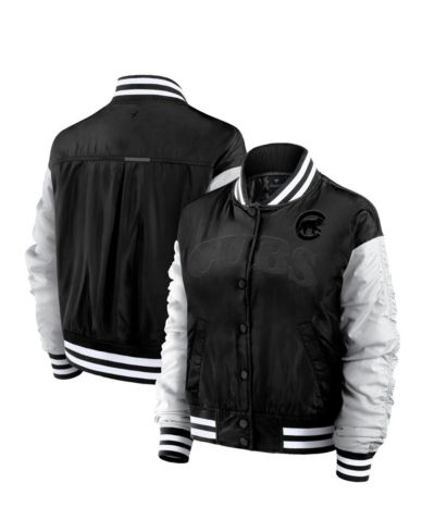 Женская куртка Fanatics Black Chicago Cubs Elements Wave Full-Snap Jacket