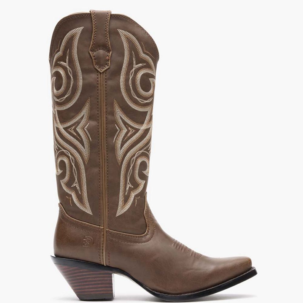 Crush by Durango Women s Milk Chocolate Western Boot