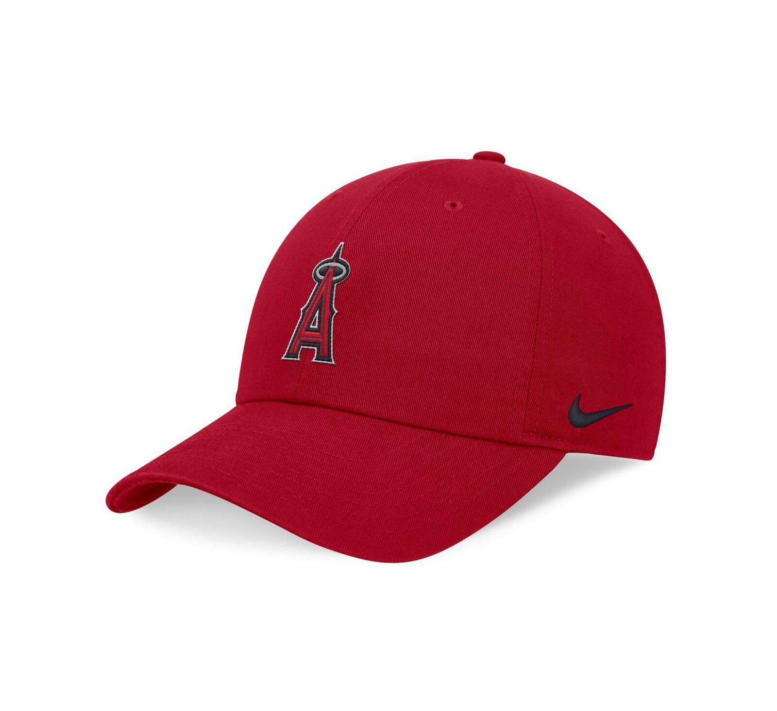 Nike Men's Red Los Angeles Angels Club Adjustable Hat