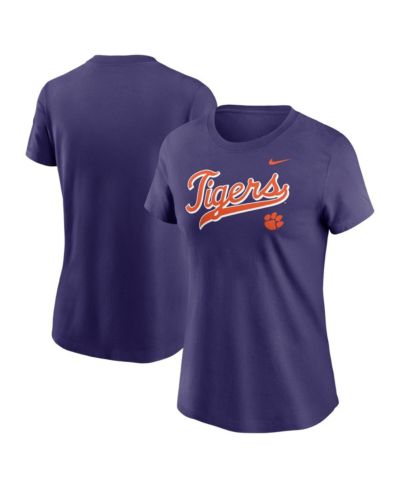 Женская футболка Nike Clemson Tigers фиолетовая