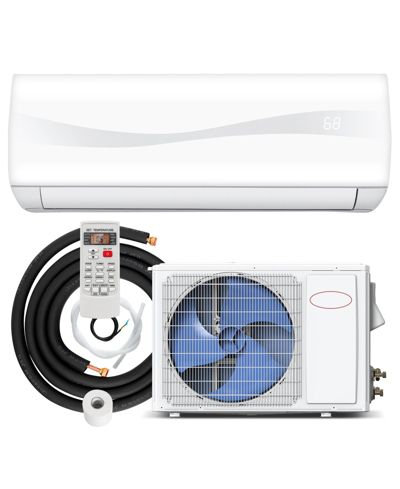 Кондиционер и обогреватель Mecale, 12,000 BTU, 17 SEER2, 208-230V, без воздуховодов