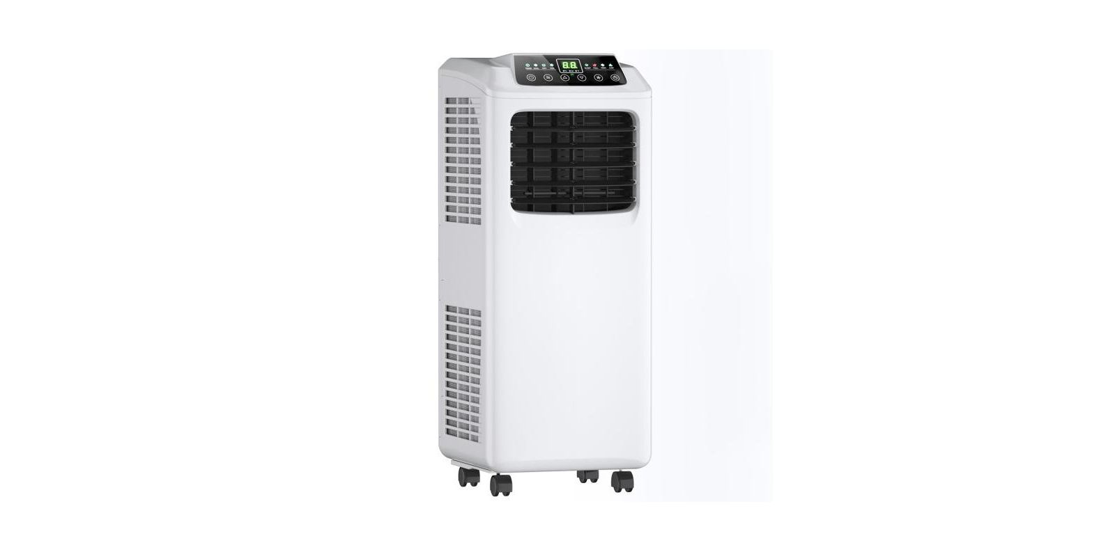 Mecale  9000 BTU, Built-in Dehumidifier, Remote Control  Portable Air Conditioner