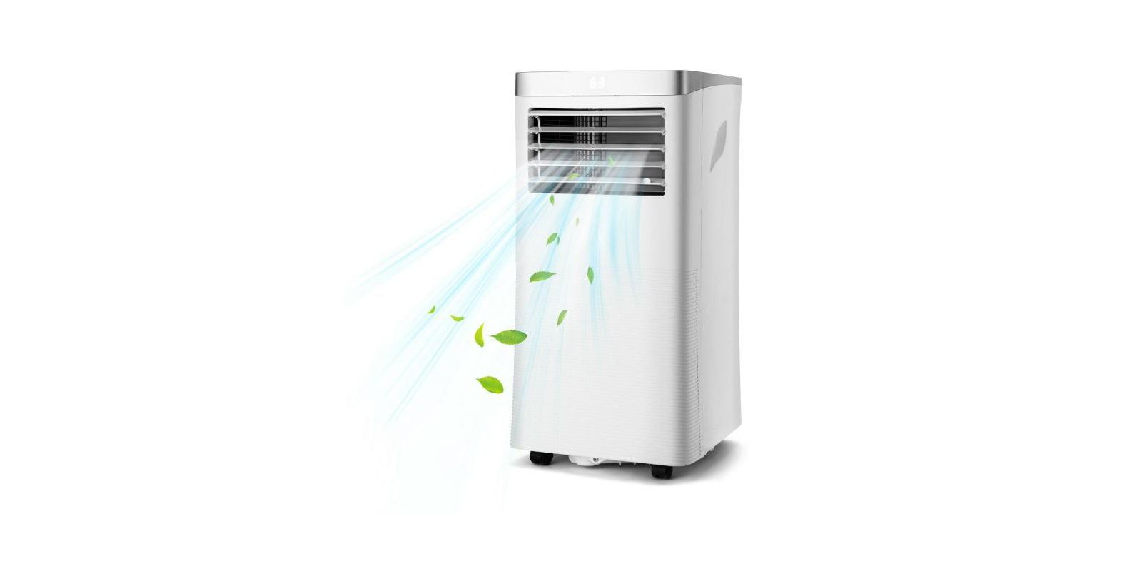Портативный кондиционер Mecale 3-в-1, 8000 BTU, с пультом дистанционного управления