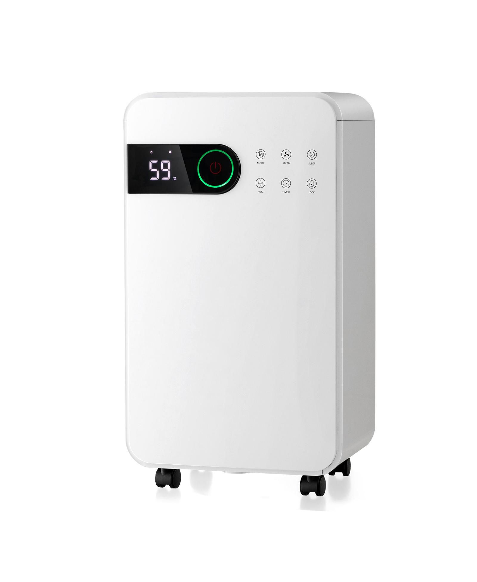 Volenca  32-Pint Capacity, Sleep Mode, 24H Timer  Dehumidifier for Home & Basement