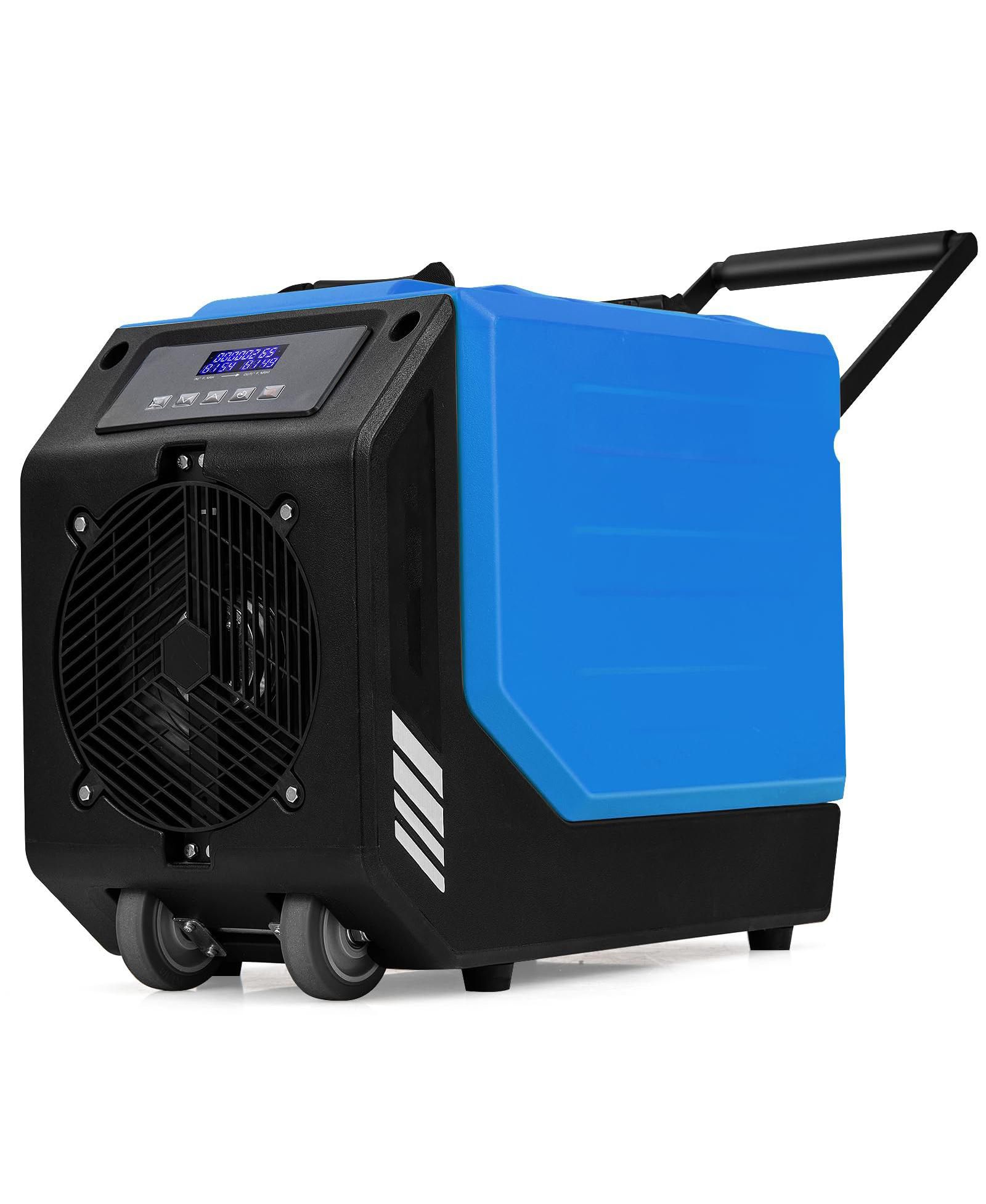 Volenca 190 PPD Commercial Dehumidifier with Pump and 2 Wheels