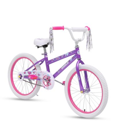 20-inch Kids Bike with Adjustable Saddle and Handlebar for 3-8 Years Olds