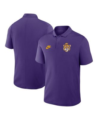 Мужская рубашка-поло Nike Purple LSU Tigers Primetime Victory Legacy Vault Logo