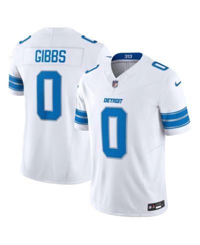 Nike Men's Jahmyr Gibbs White Detroit Lions Vapor F.U.S.E. Limited Jersey