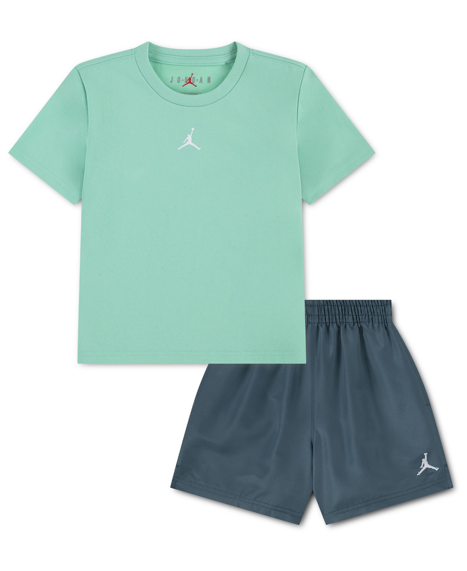 Jordan Детский комплект: футболка Jordan Dri-FIT и сетчатые шорты, 2-х предметный набор