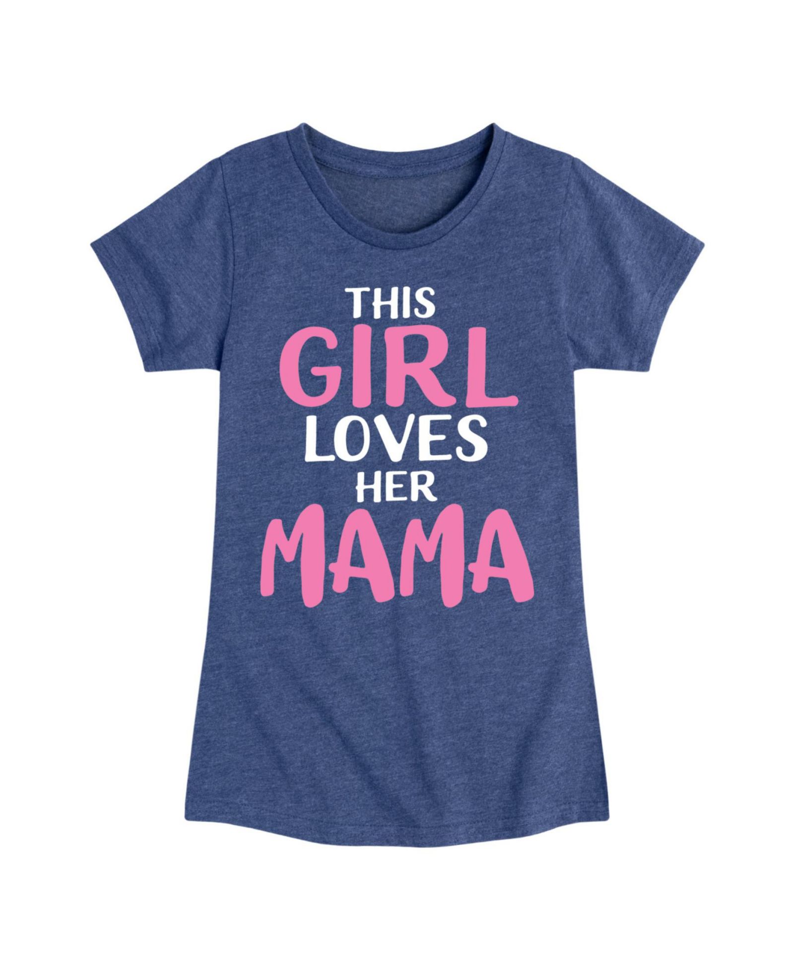 Детская футболка Hybrid Apparel This Girl Loves Her Mama Graphic