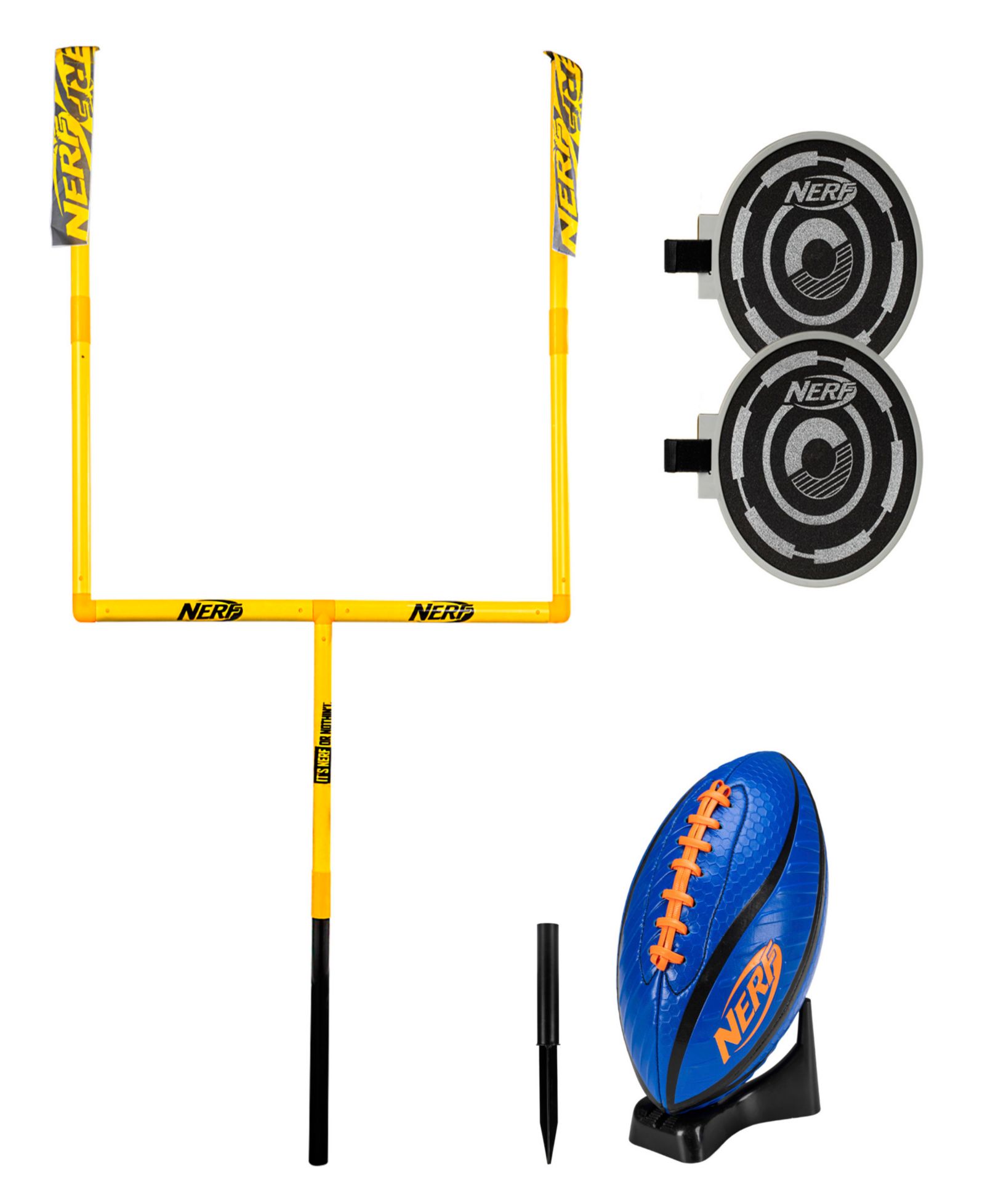 Набор ворот Franklin Sports NERF Punt and Pass Football Goal Post