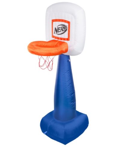 Franklin Sports AirHoop 54" Built-in Blower Inflatable Basketball Hoop Set, Ages 3+