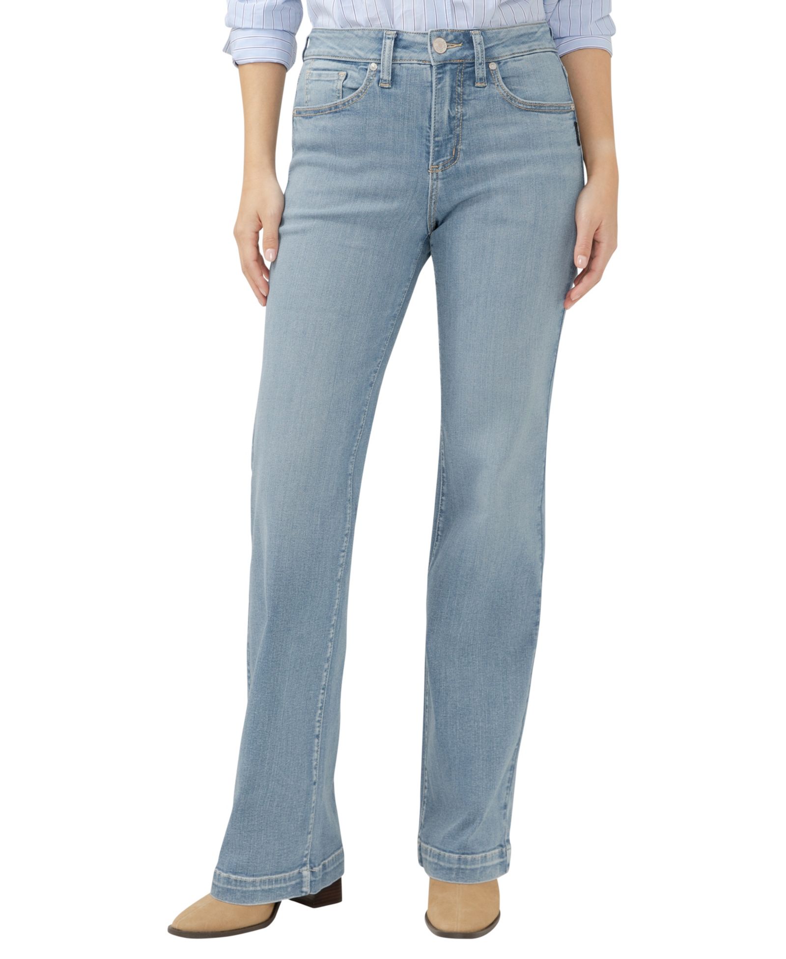 Silver Jeans Co. Женские джинсы Avery High Rise Curvy Fit