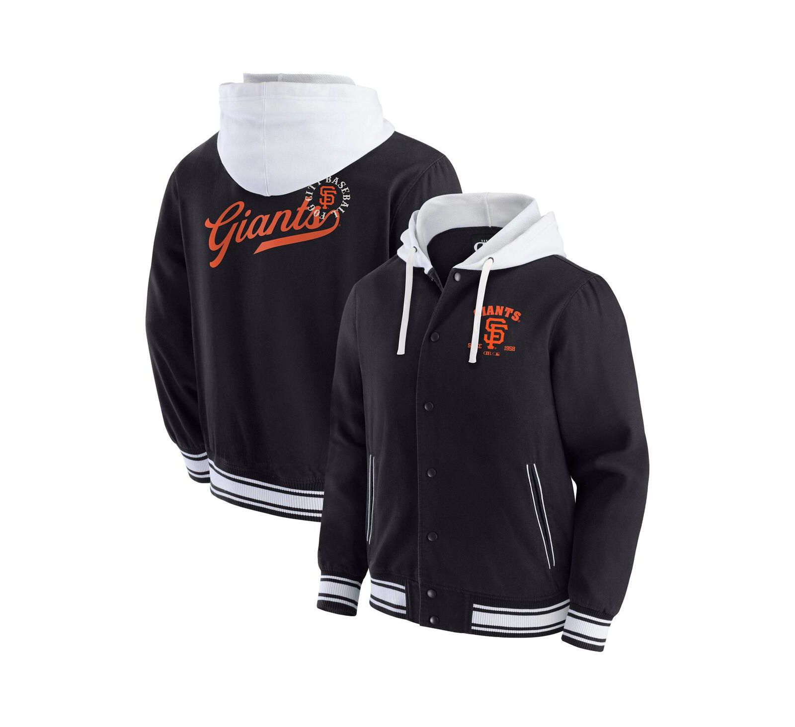 Мужская черная куртка на молнии Darius Rucker Collection by Fanatics San Francisco Giants