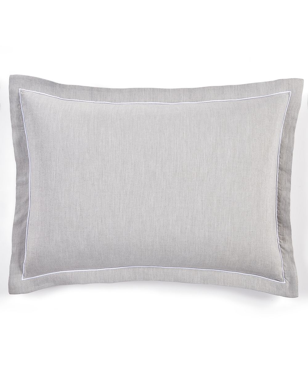 Hotel Collection Linen/Modal Blend Sham, King, Exclusively at Macy’s