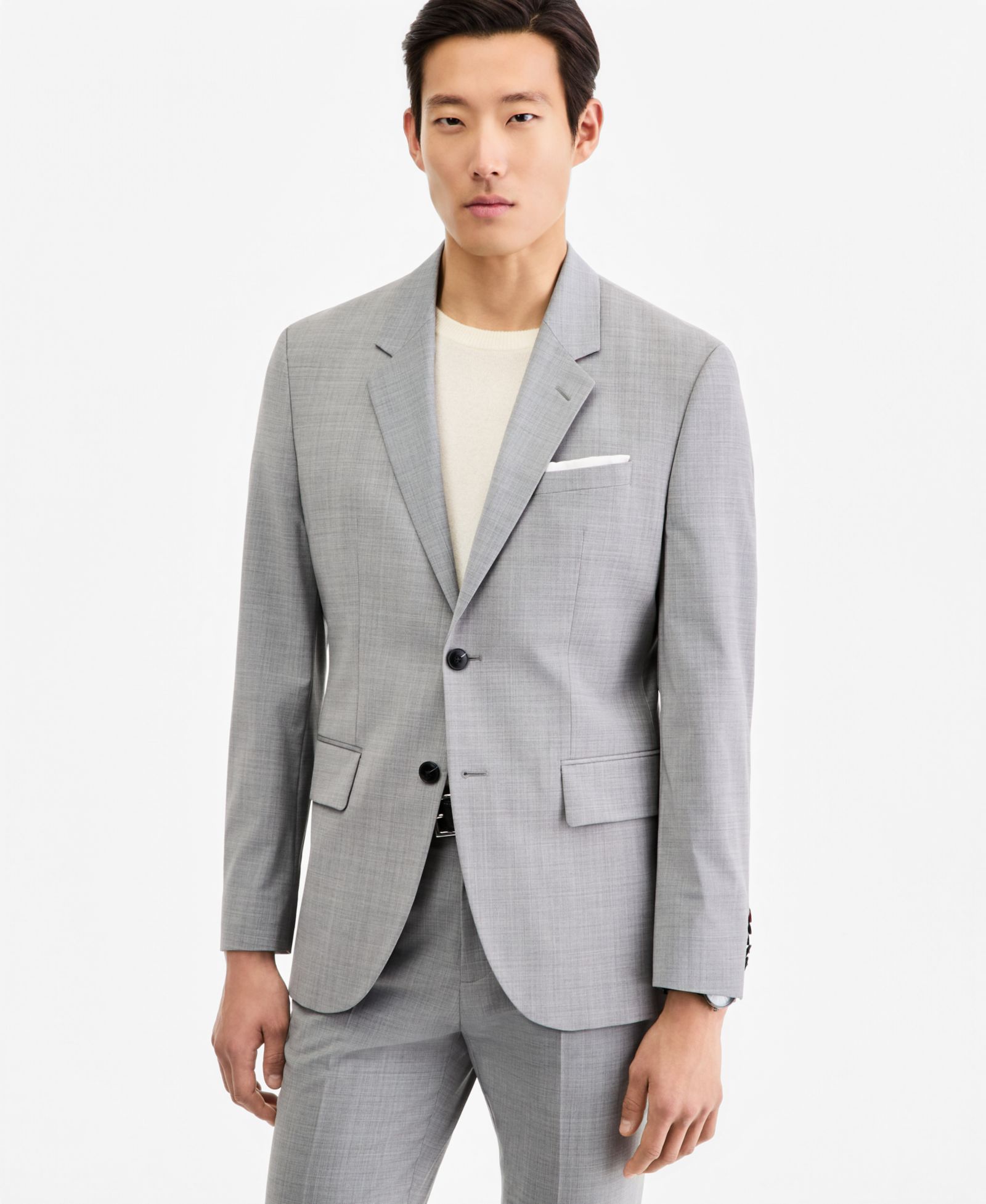 Мужской пиджак Hugo by Hugo Boss Modern-Fit Dark Gray Suit Separates