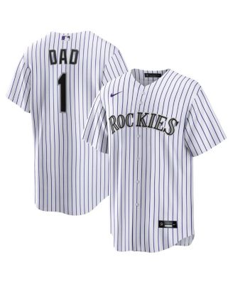 Nike мужская репличная домашняя джерси Colorado Rockies 1 Dad, белая