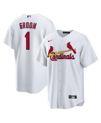 Мужская реплика джерси Nike St. Louis Cardinals 1 Groom Home White