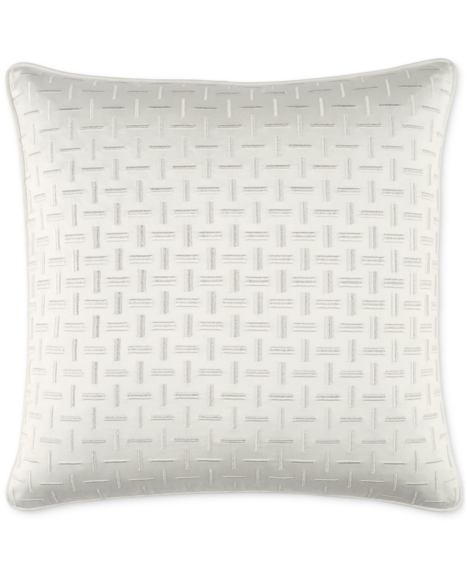 Hotel Collection Geo Grid Decorative Pillow, 18" x 18", Macy's Exclusive