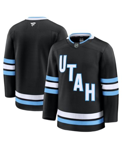 Мужская премиум джерси Fanatics Black Utah Hockey Club Home