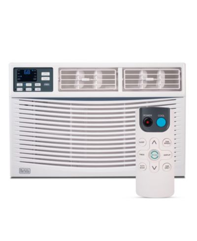 BLACK+DECKER Оконный кондиционер 10,000 BTU BWAC10WTB, белый
