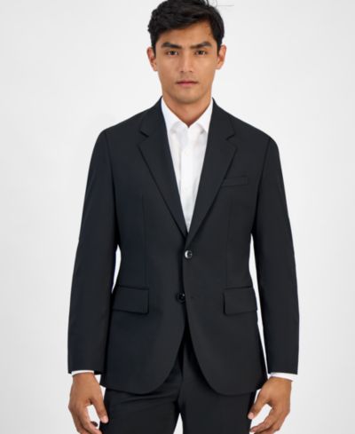 HUGO by Hugo Boss Мужской Modern-Fit Solid Wool-Blend Suit Separate Jacket