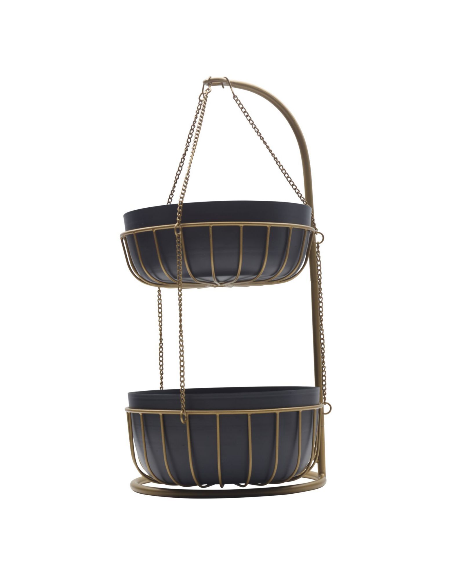 Mikasa Gourmet Basics Aztec 2-Tier Basket