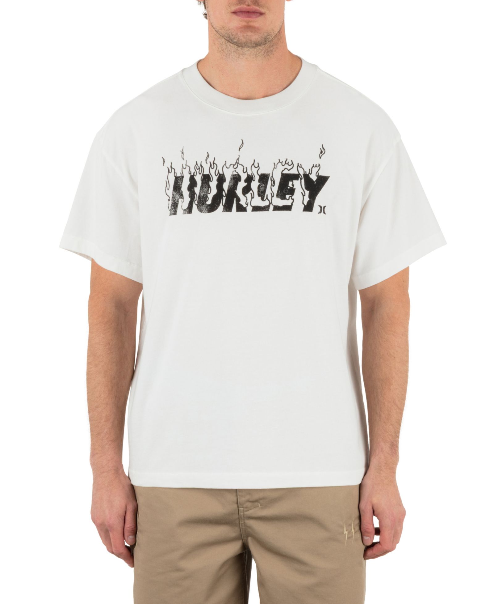 Hurley Men's Hurley On Fire Short Sleeve T-Shirt