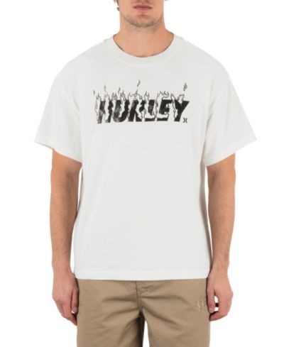 Hurley Men's Hurley On Fire Short Sleeve T-Shirt