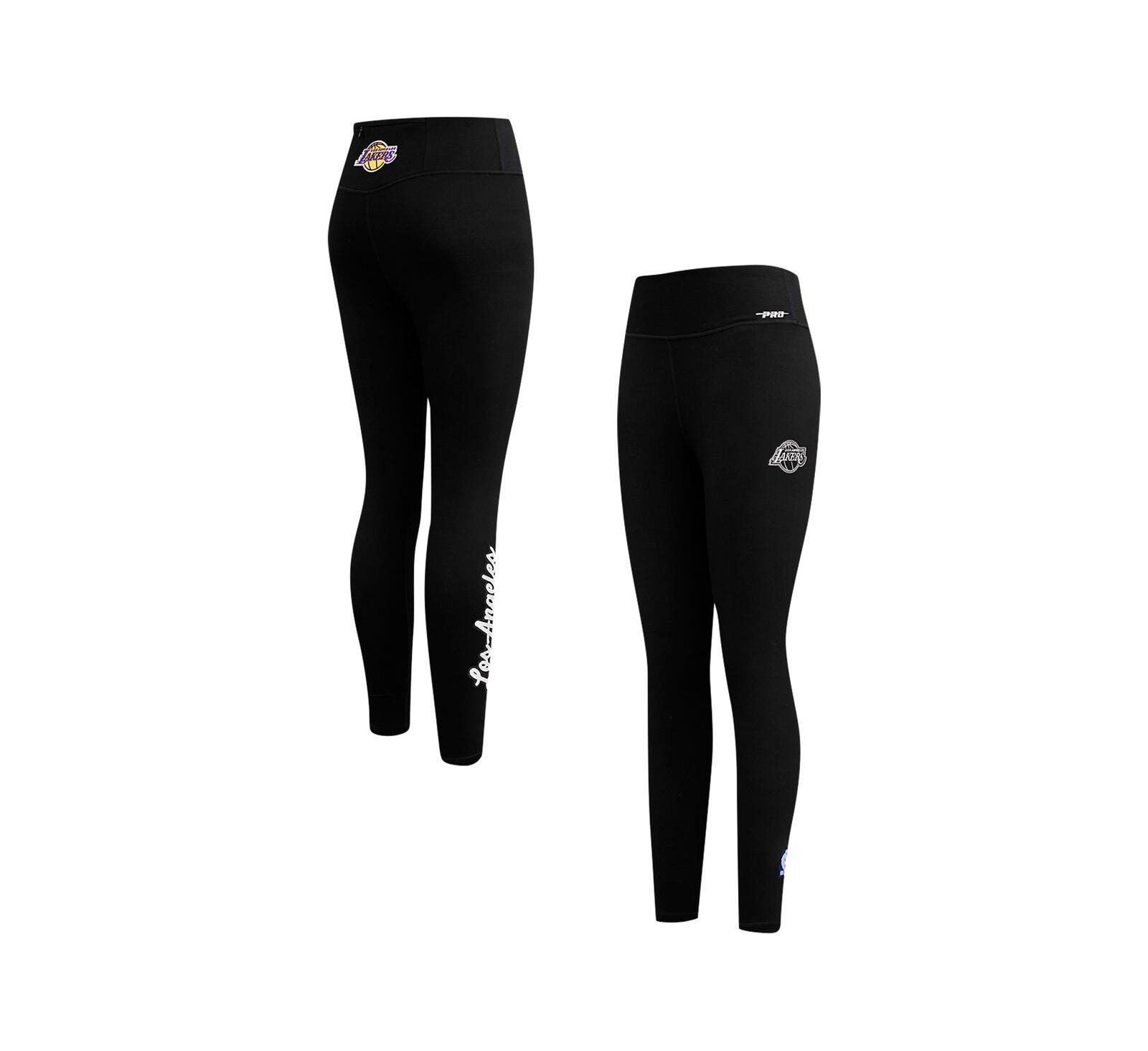 Pro Standard Women's Black Los Angeles Lakers Paint the City Jersey Leggings
