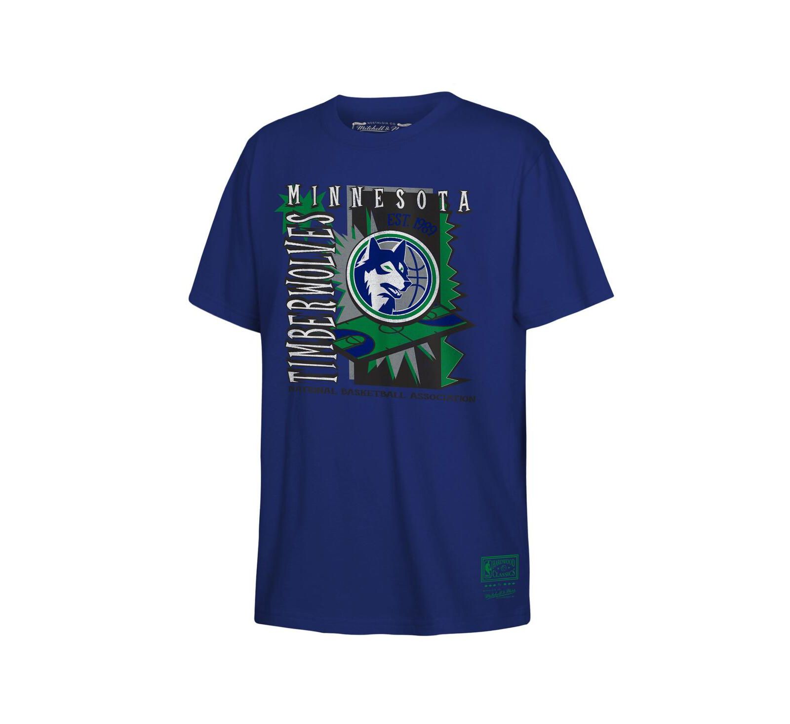 Детская футболка Mitchell & Ness Minnesota Timberwolves Retro '90s Poster