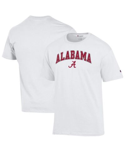 Champion Men's White Alabama Crimson Tide Arched Logo T-Shirt