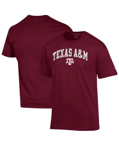 Champion Men's Maroon Texas A & M Aggies Arched Logo T-Shirt