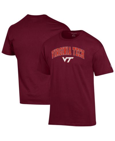 Мужская футболка Champion Virginia Tech Hokies Arched Logo Maroon