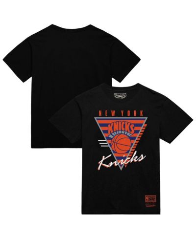 Mitchell & Ness Мужская футболка Tri-Logo из коллекции Worldwide New York Knicks