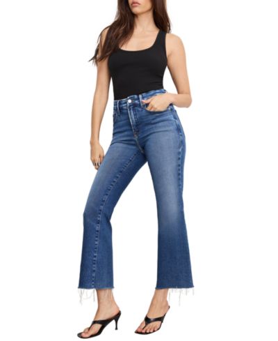 Good American Женские укороченные джинсы Soft Tech Regular & Plus Size