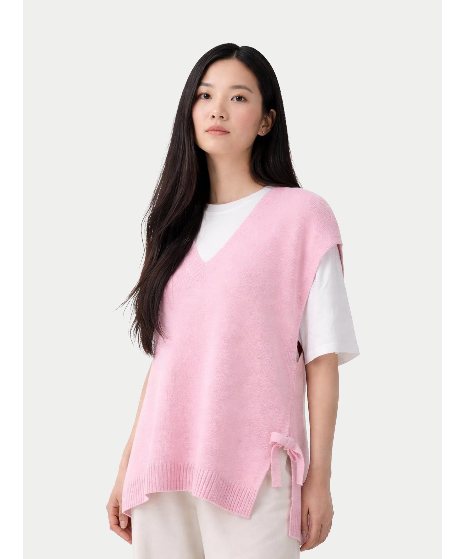 Gobi Cashmere Maternity V-neck Cashmere Top